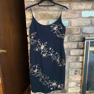 Maggy London Vintage Embroidered Dress